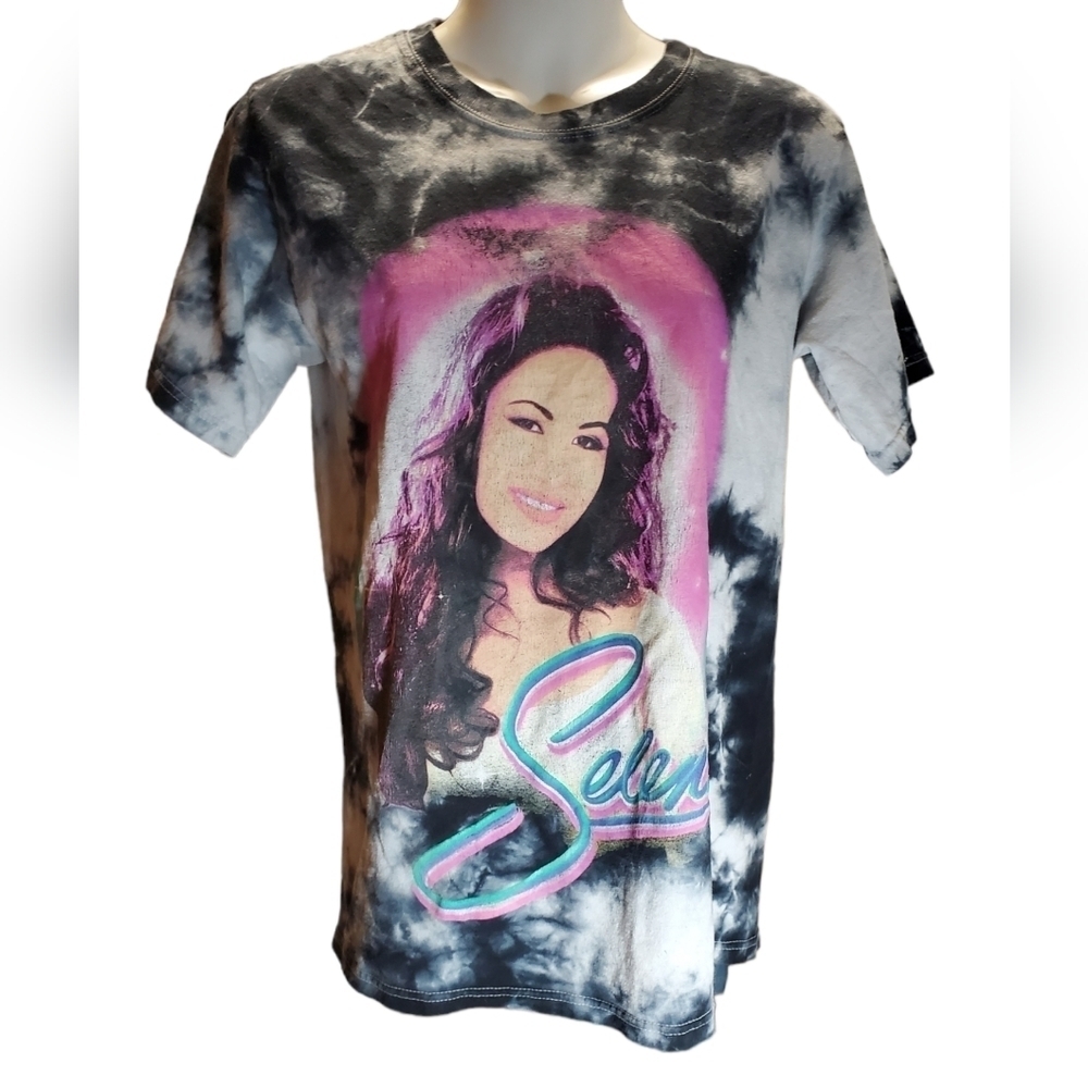 SELENA graphic short sleeve tie dye t-shirt S